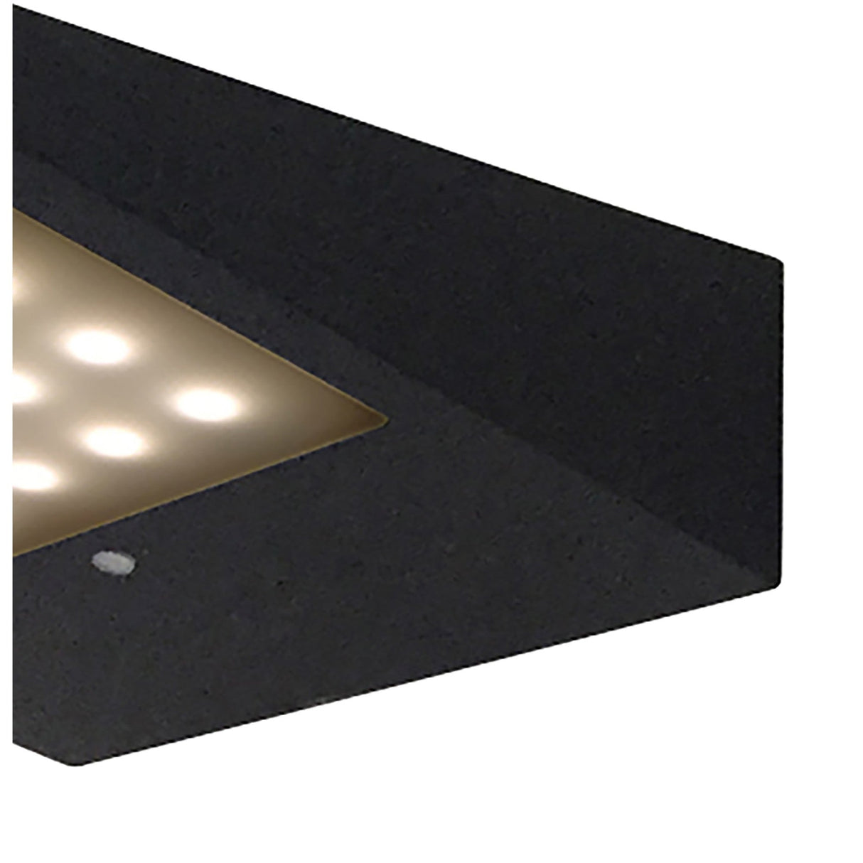 Yeti Solar/Sensor Outdoor LED Wall Light - Graphite