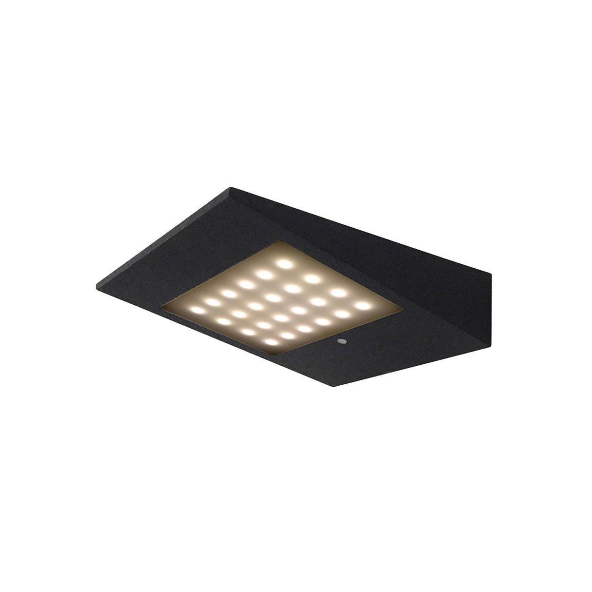 Yeti Solar/Sensor Outdoor LED Wall Light - Graphite