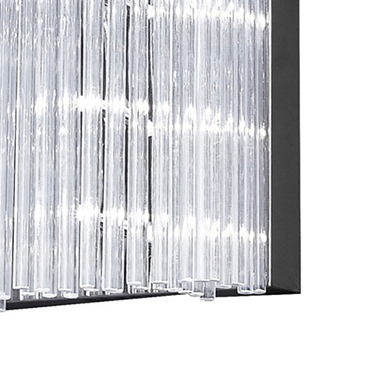 Zanthe 3 Light Glass Wall Light - Polished Chrome