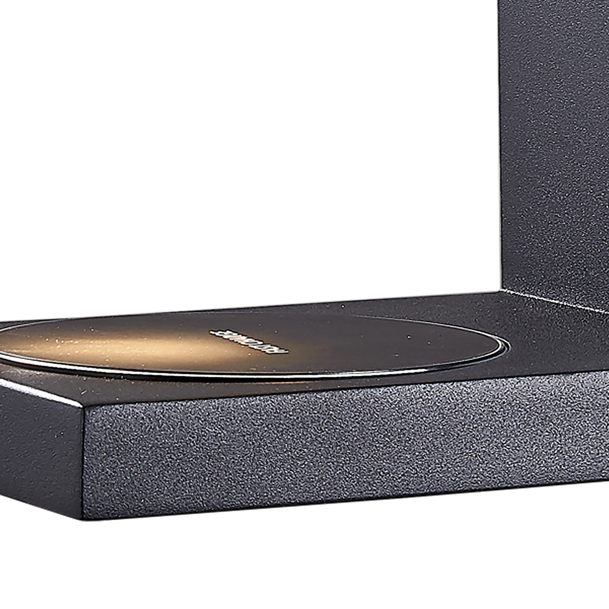 Zanzibar Reader LED Wall Light With Switch & Phone Induction Charger 3W 3000K - Sand Black