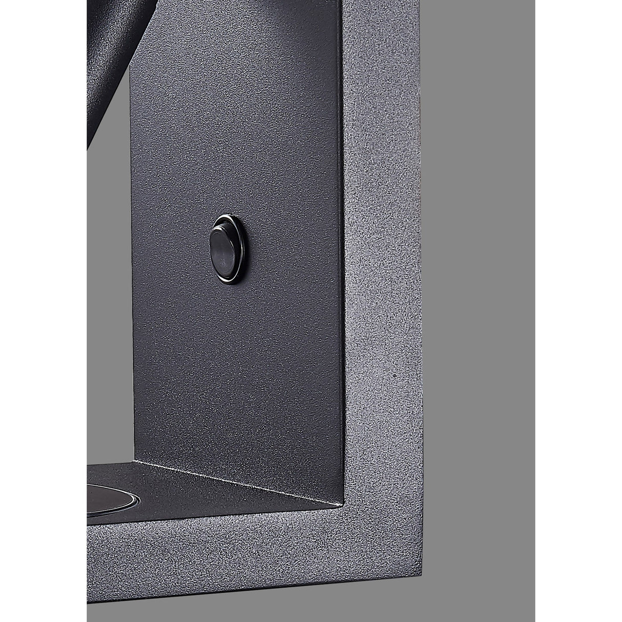 Zanzibar Reader LED Wall Light With Switch & Phone Induction Charger 3W 3000K - Sand Black