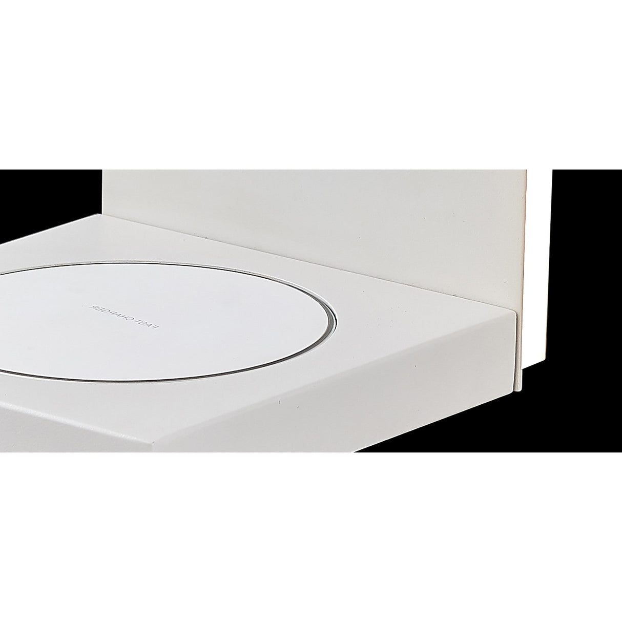 Zanzibar Backlight LED Wall Light With Switch & Phone Induction Charger 3W 3000K - Sand White