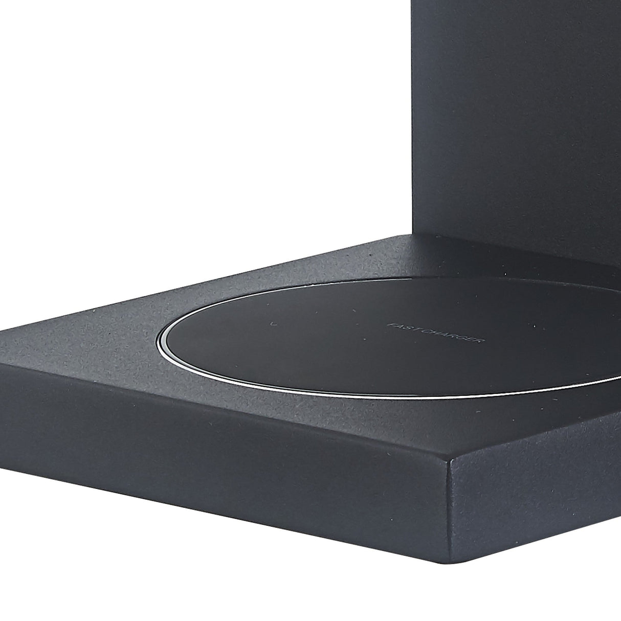 Zanzibar Backlight LED Wall Light With Switch & Phone Induction Charger 3W 3000K - Sand Black