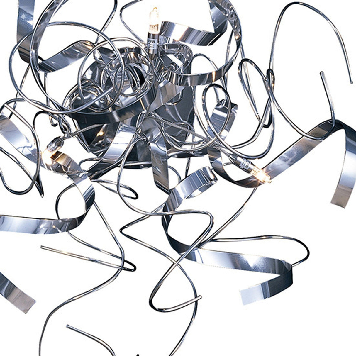 Zen Round 3 Light Wall/Flush Ceiling Light - Chrome