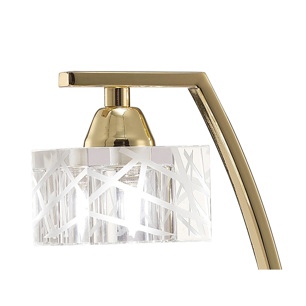 Zen 1 Light Table Lamp - Polished Brass