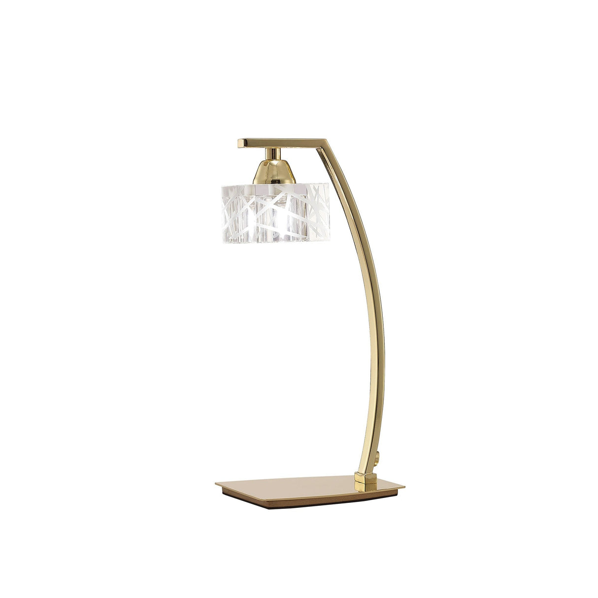 Zen 1 Light Table Lamp - Polished Brass