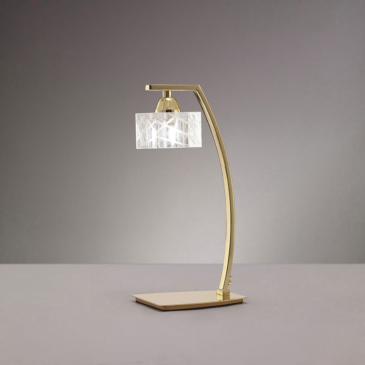 Zen 1 Light Table Lamp - Polished Brass
