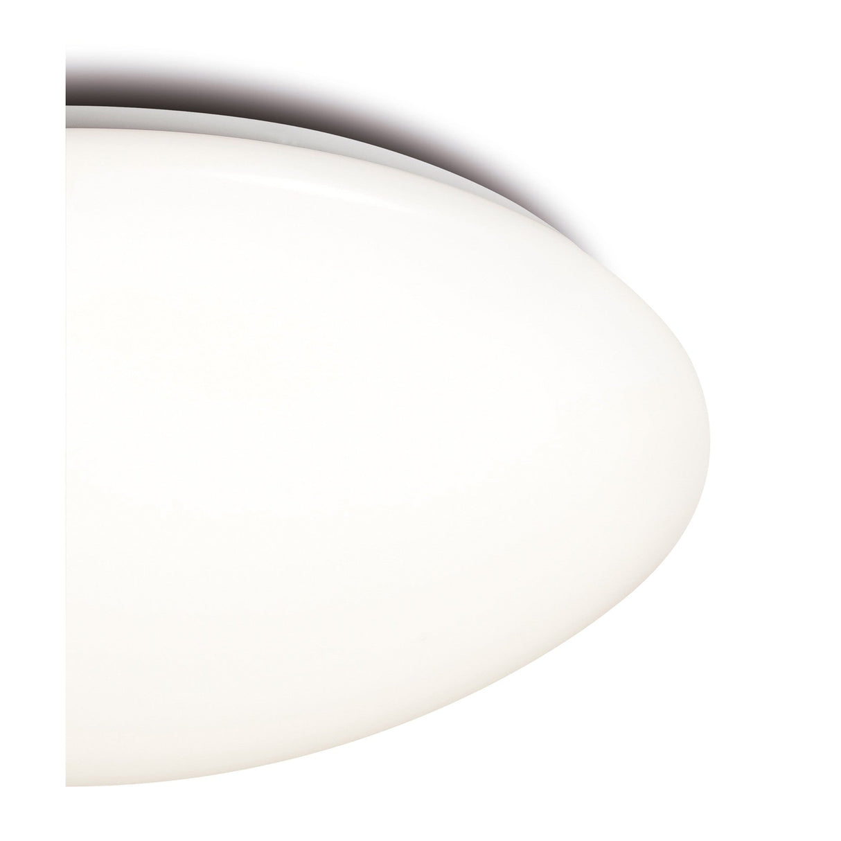Zero Round 9 Light Wall/Flush Ceiling Light - White
