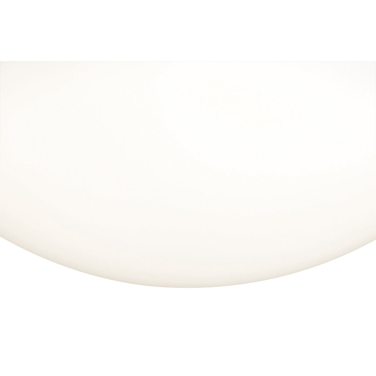 Zero Round 9 Light Wall/Flush Ceiling Light - White