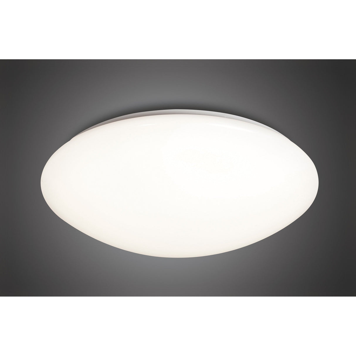 Zero Round 9 Light Wall/Flush Ceiling Light - White