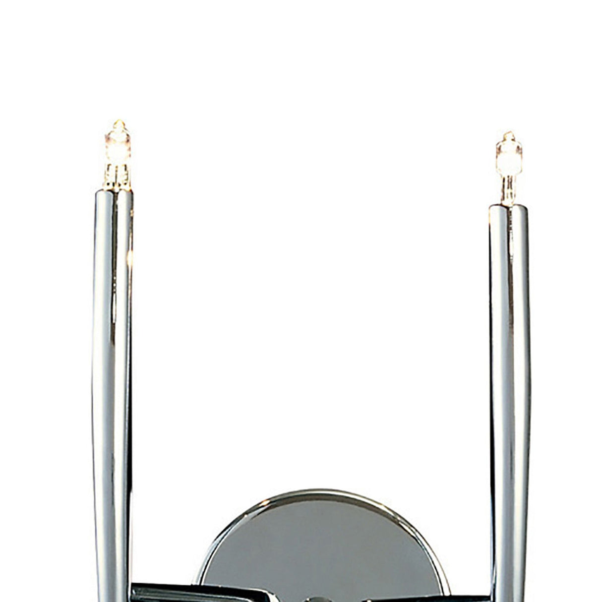Zest 2 Light Crystal Wall Light - Polished Chrome