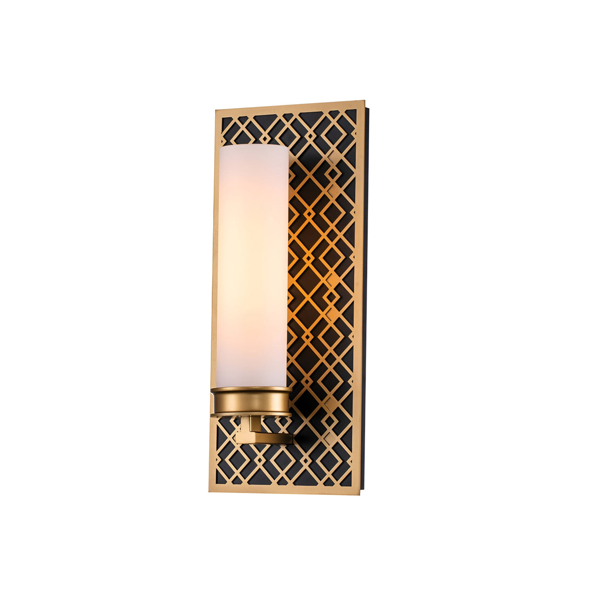 Ziggy 1lt Wall light - Lacquered Gold