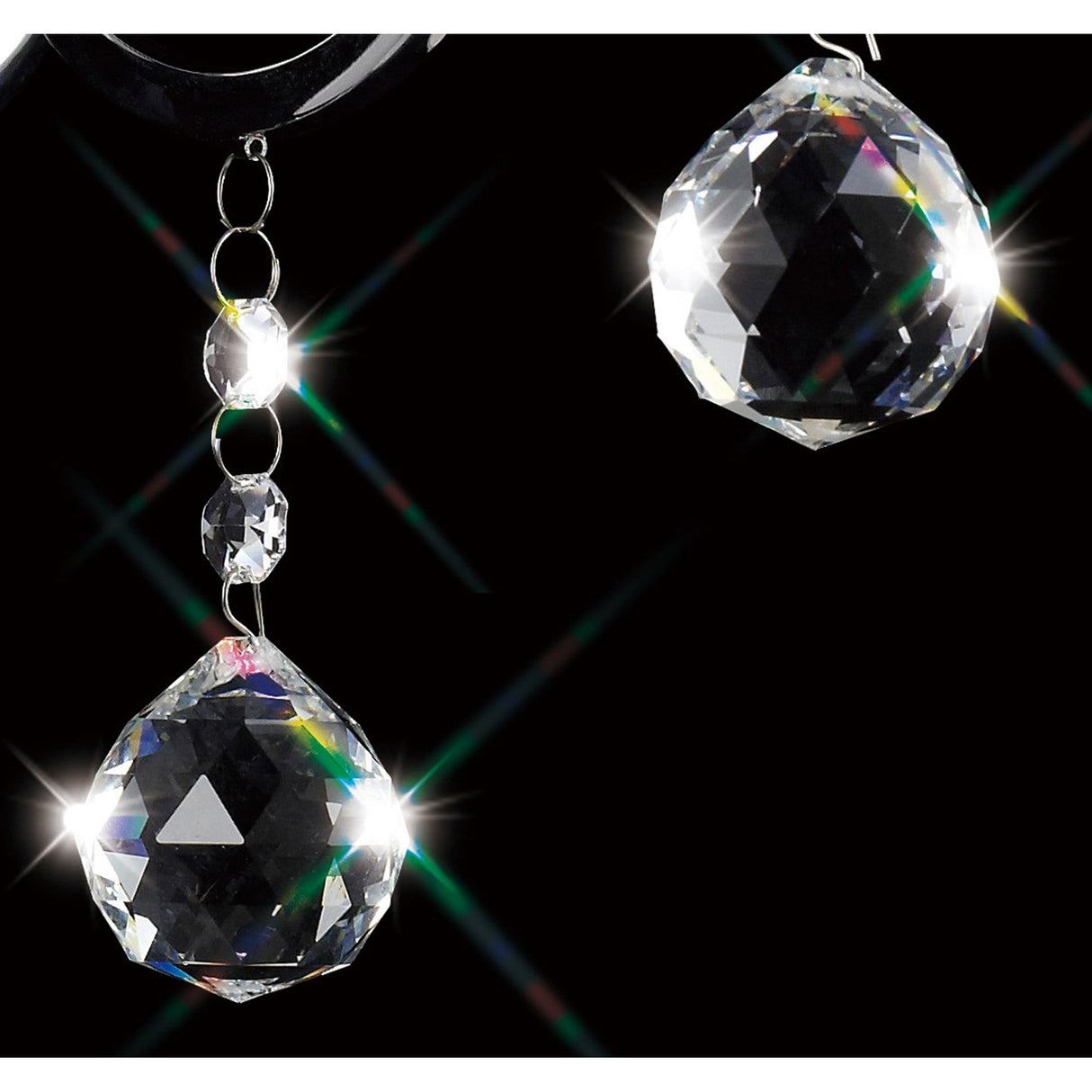 Zinta 1 Light Crystal Wall Light With Switch - Chrome