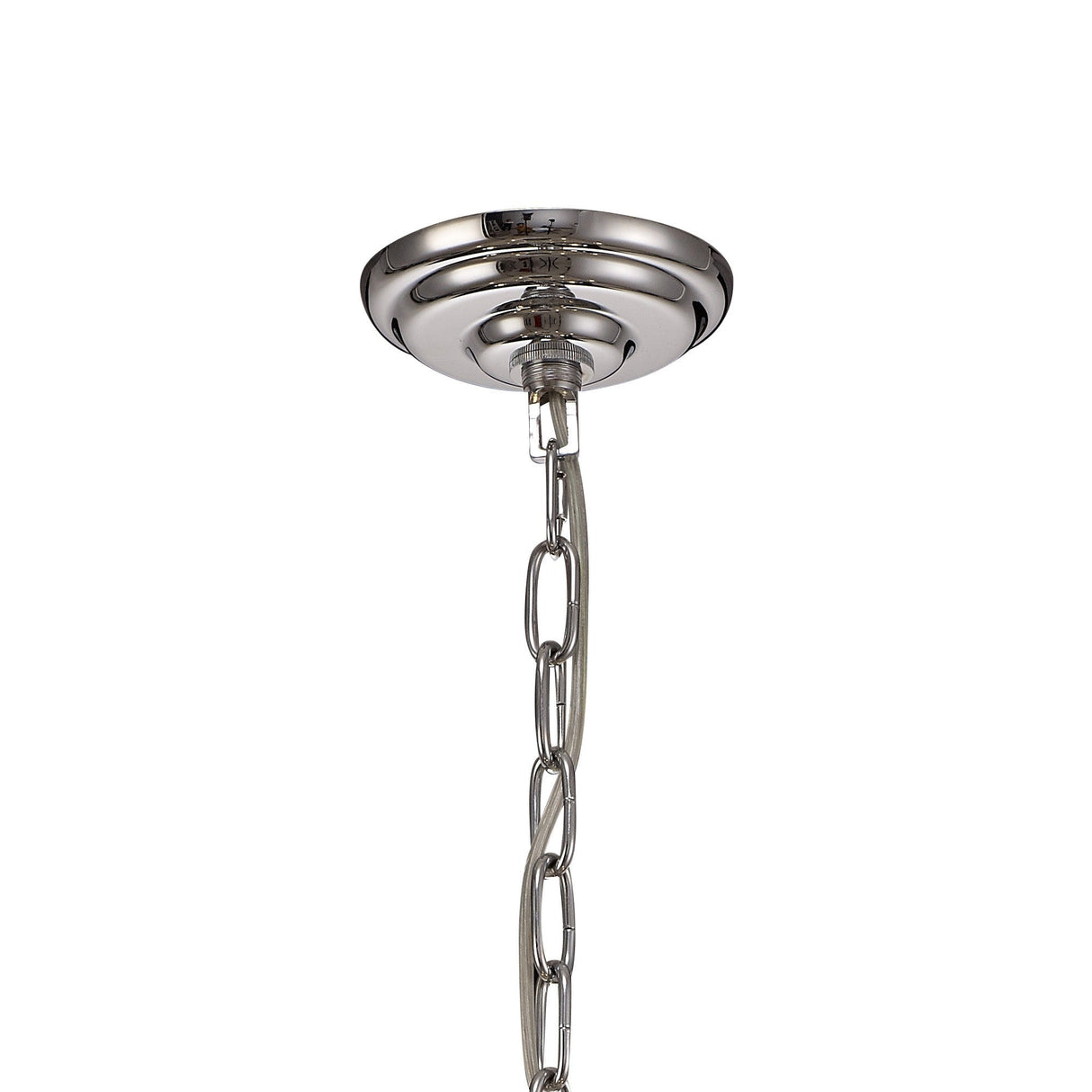 Zinta 60cm 6 Light Crystal Chandelier - Polished Chrome