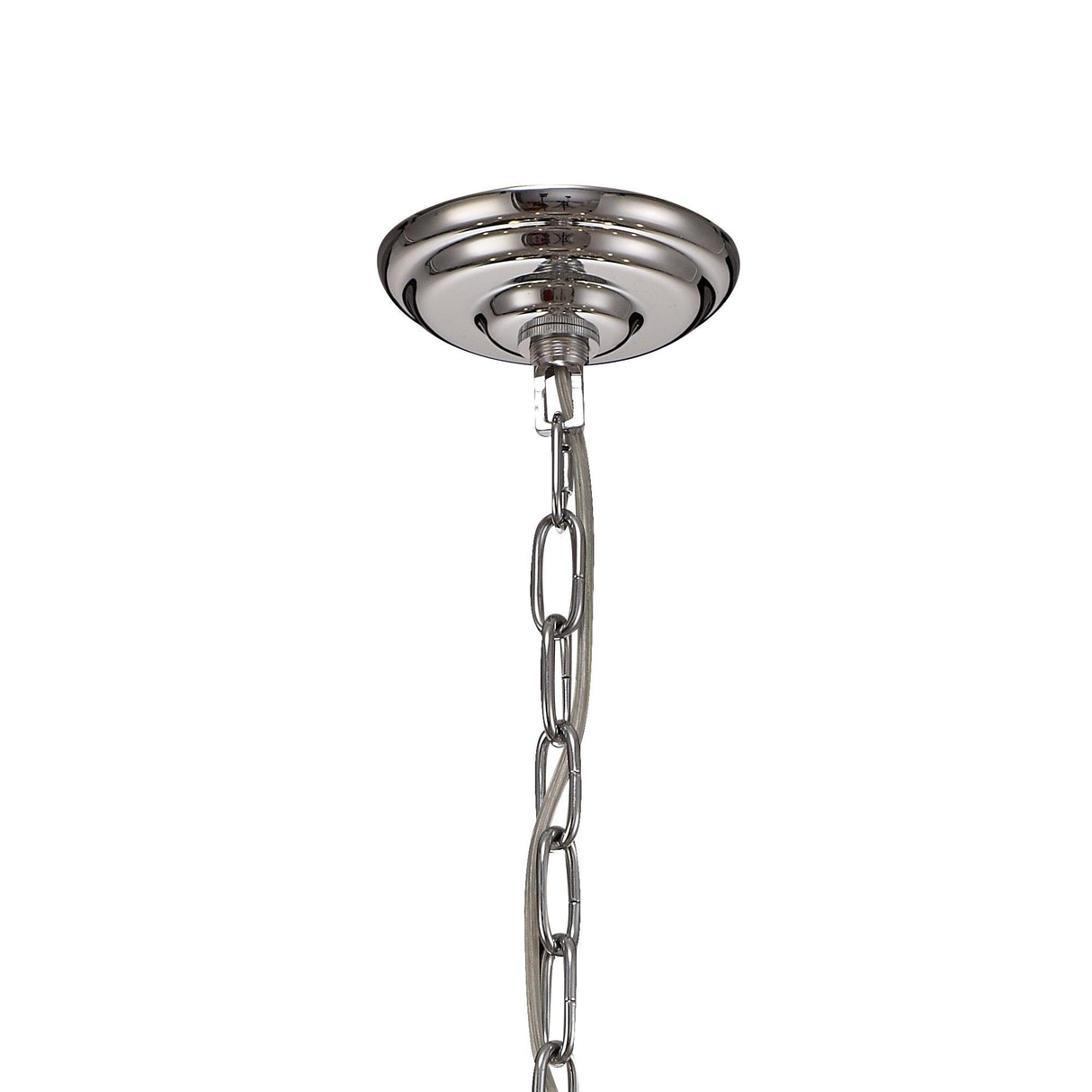 Zinta 75cm 8 Light Crystal Chandelier - Polished Chrome