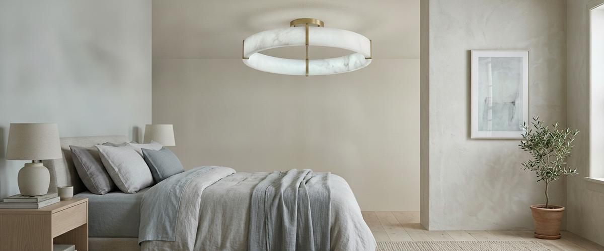 Bedroom Ceiling Lights: How to Light the Fixture You Stare at Every Night - bedroom ceiling lights