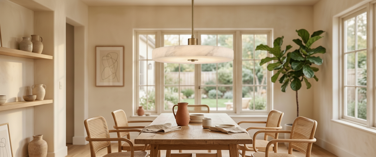 Dining Room Pendant Lights That Flatter the Table, Not the Ceiling - dining room pendant lights
