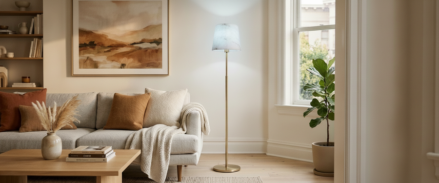 The Case for Floor Lights in a Living Room - floor lights living room
