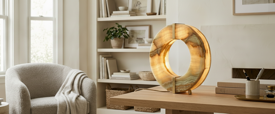How to Buy an Onyx Table Lamp That Actually Glows - onyx table lamp