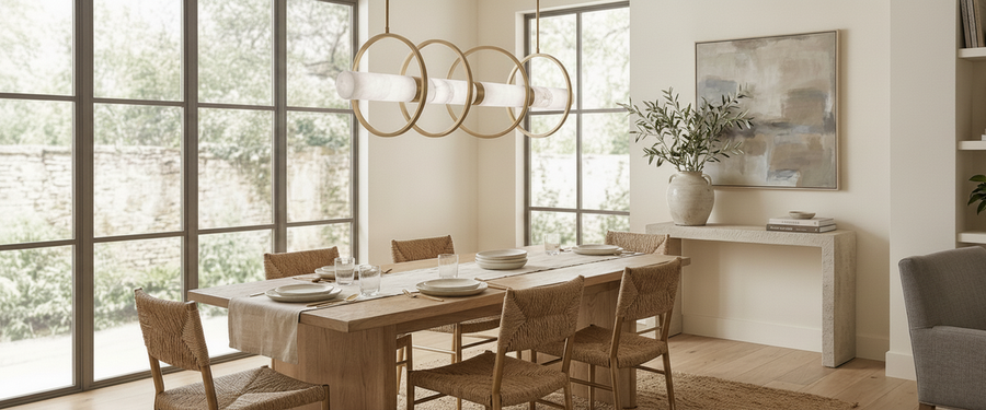 How to Choose a Dining Room Chandelier That Actually Fits - dining room chandelier