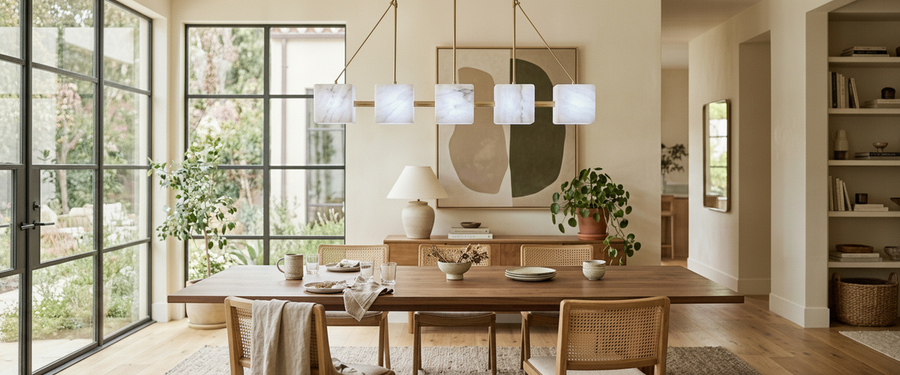 How to Choose an Alabaster Chandelier by Shape and Room - alabaster chandelier