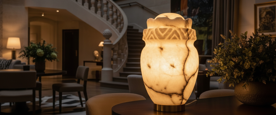 How to Clean Alabaster Lamps Without Wrecking the Stone - clean alabaster lamps