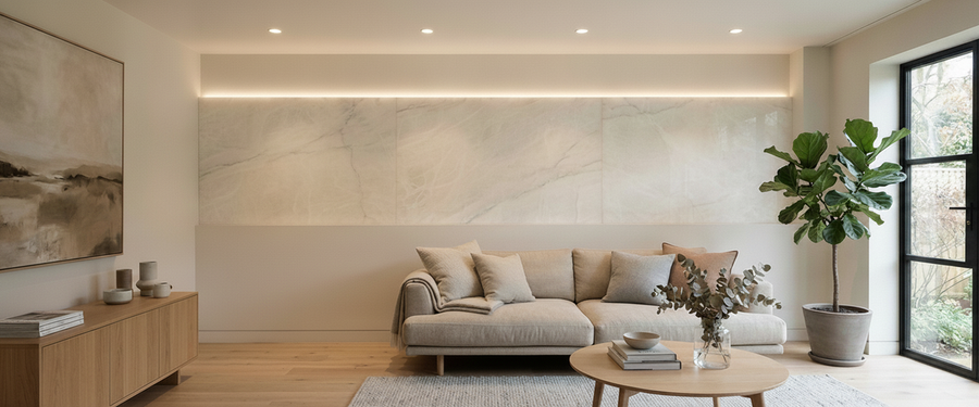 How to Install LED Strip That Flatters Alabaster, Not Fights It - install led strip