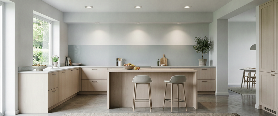 Kitchen Recessed Spotlights: How to Light Worktops Without the Grid - kitchen recessed spotlights