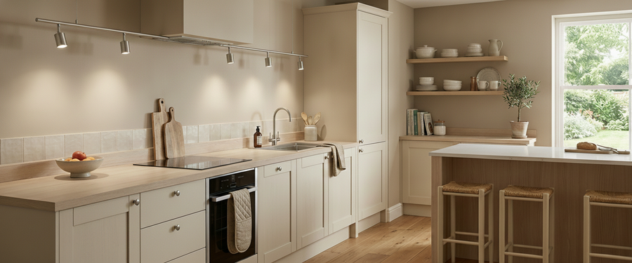 Kitchen Track Lighting: How to Light Worktops Without Cooking in Shadow - kitchen track lighting
