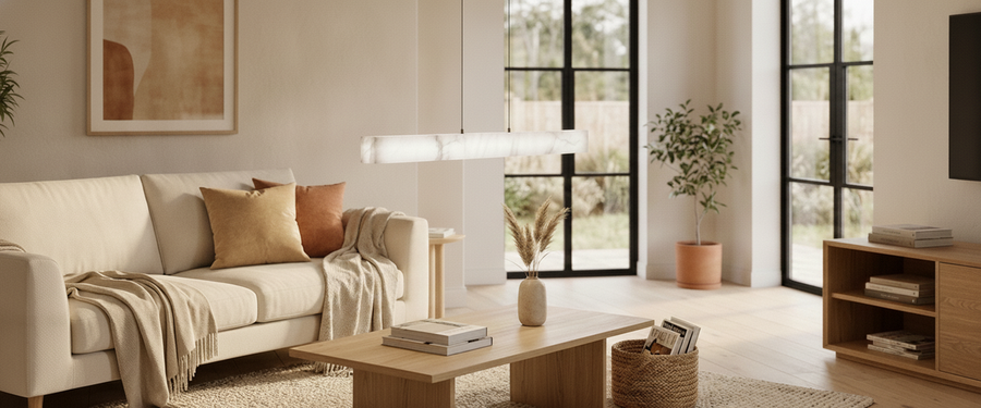 Living Room Pendant Light: How to Choose, Size, and Hang It Right - living room pendant light