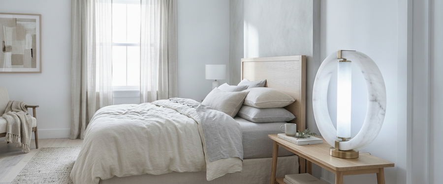Small Bedside Table Lamps: How to Get Big Light From a Little Fitting - small bedside table lamps