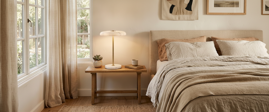Table Lamps for Bedside: How to Match the Lamp to the Table - table lamps for bedside