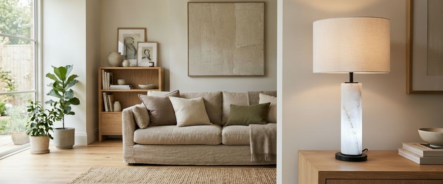 Table Lamps for the Living Room: How to Size, Place and Light Them Properly - table lamps living room