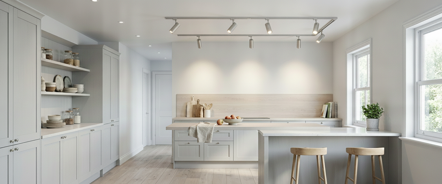 Track Lighting for the Kitchen: How to Light Every Zone Without Dark Corners - track lighting for kitchen