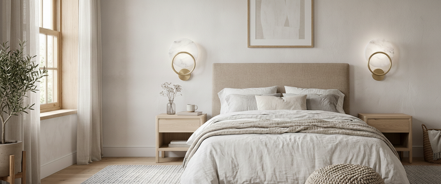 Where to Put a Wall Light Fixture in the Bedroom (and the Mistakes That Ruin Reading in Bed) - wall light fixture bedroom