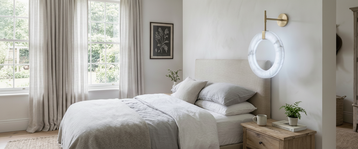 Wall Mounted Bedside Lights: How to Clear the Nightstand and Get the Light Right - wall mounted bedside lights