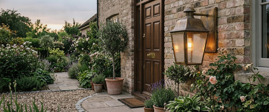 Antique Brass Outdoor Lighting: What Two British Winters Really Do to the Finish - antique brass outdoor