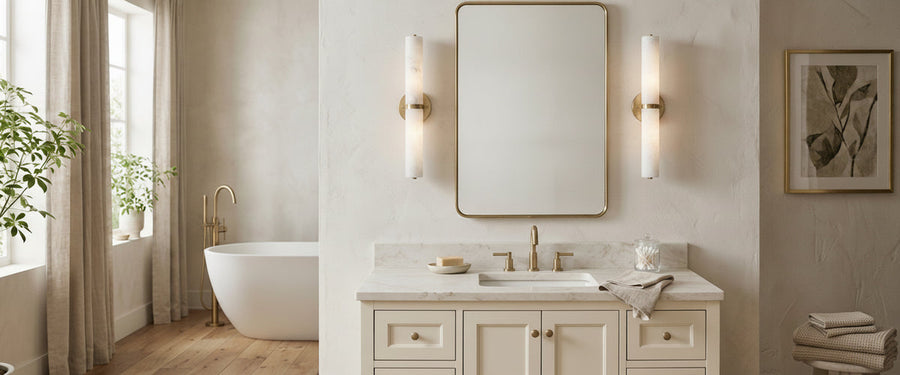 Bathroom Vanity Mirror Lights: How to Light a Face, Not a Wall - bathroom vanity mirror lights