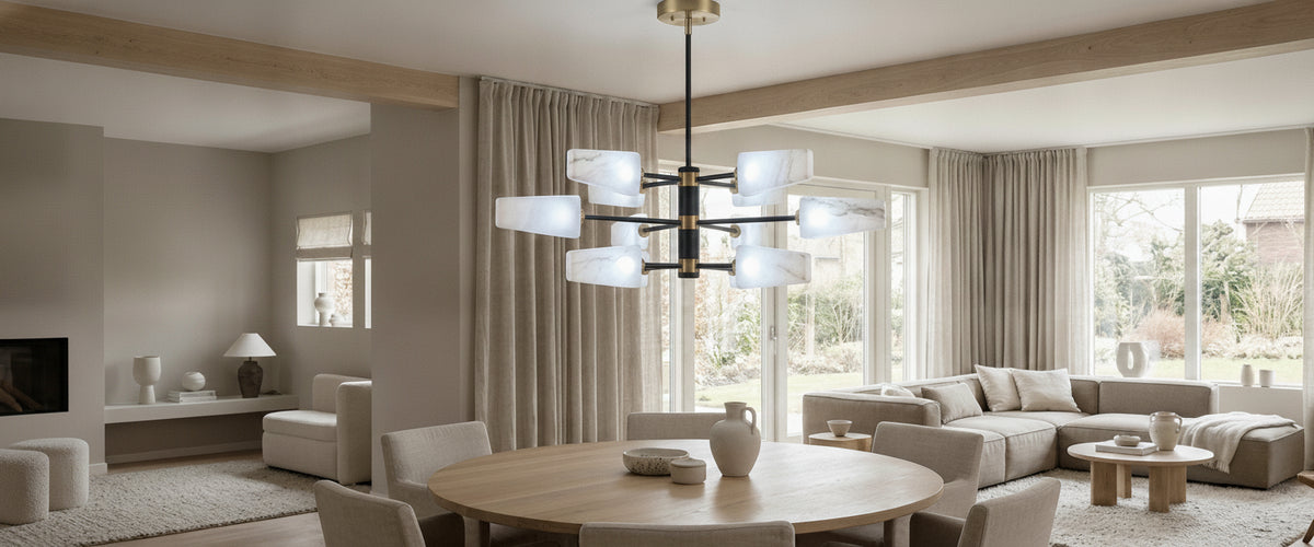 Black and Gold Chandelier: How to Make the Contrast Land - black and gold chandelier