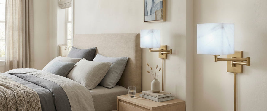 Brass Bedroom Wall Lights: Get the Height Right and the Rest Follows - brass bedroom wall lights