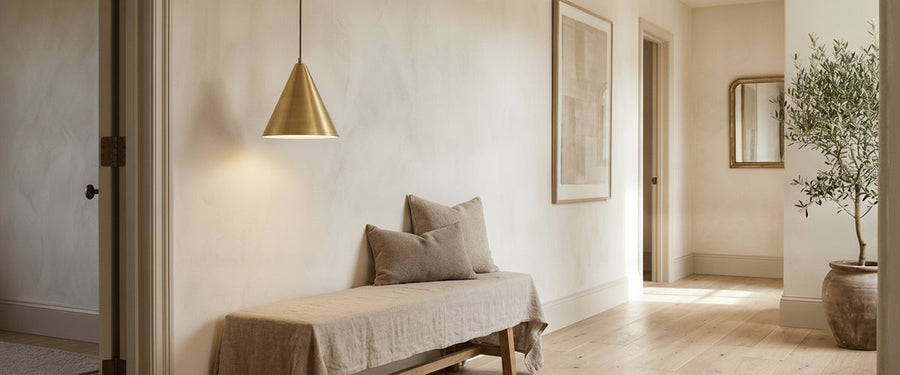 Brass Ceiling Light Placement: Where Flush Brass Beats a Pendant - brass ceiling light
