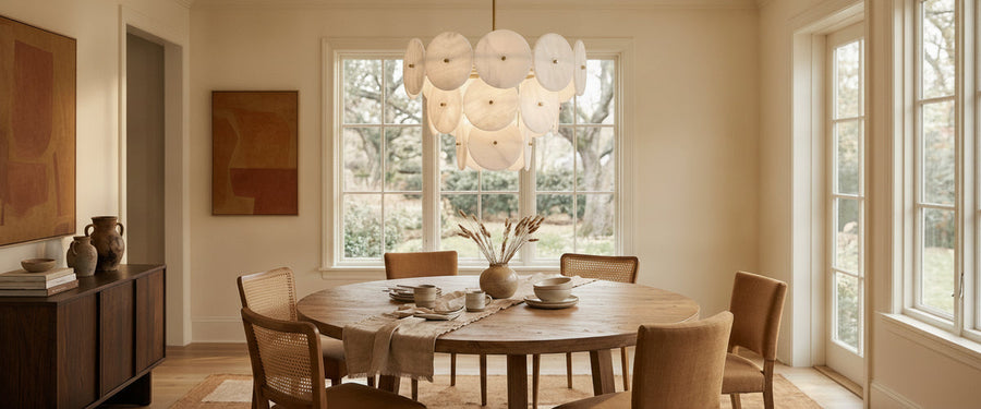 A Brass Chandelier in the Dining Room Lives or Dies on Finish and Scale - brass chandelier dining room