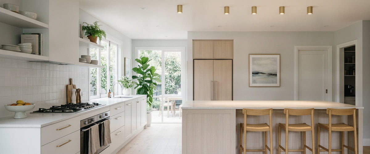 Brass Recessed Downlights: What the Trim Says When the Lights Are Off - brass recessed downlights