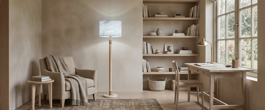 Choosing a Wood Floor Lamp That Warms a Room Instead of Cluttering It - wood floor lamp
