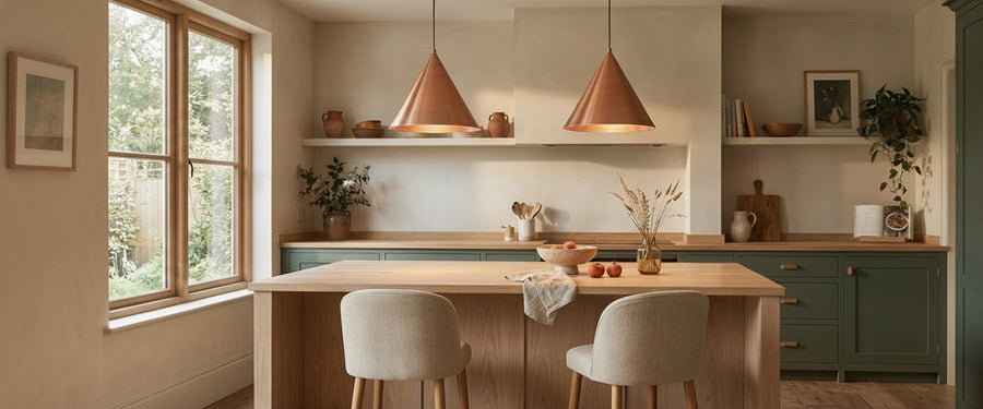 Copper Pendant Lights: Why Drop Height Matters More Than the Shade - copper pendant lights