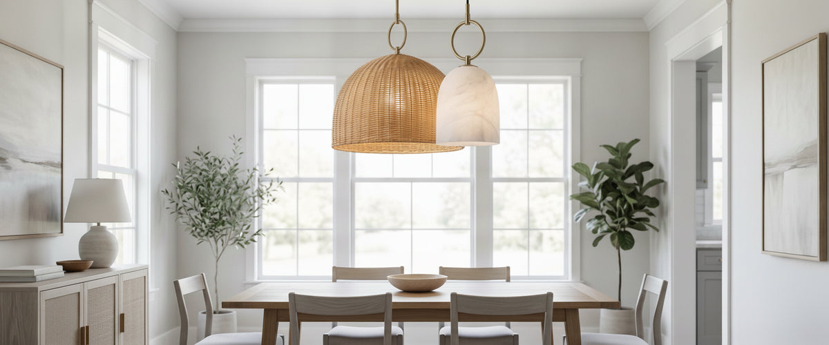 Dining Room Rattan Lighting: The Weave Details That Decide the Light - dining room rattan