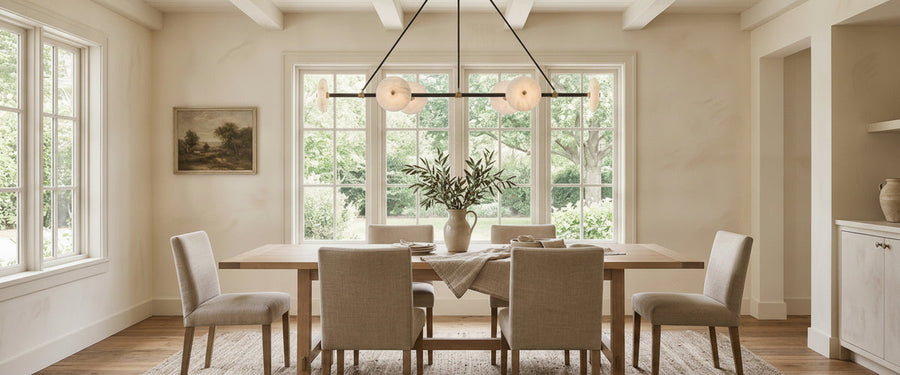 How to Choose Farmhouse Chandeliers for a Dining Room That Ages Well - farmhouse chandeliers dining room