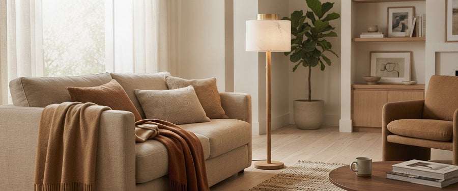 Choosing a Natural Wood Floor Lamp: Where It Stands Changes What It Is - floor lamp natural wood
