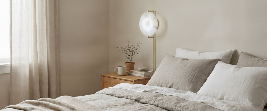 Gold Bedroom Wall Lights That Look Warm, Not Brassy, After Dark - gold bedroom wall lights
