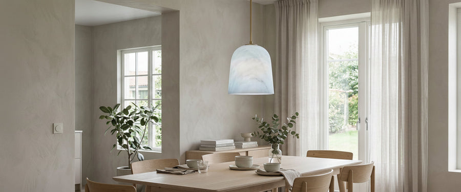 Hang It Lower: Placing a Scandinavian Wood Pendant Light - scandinavian wood pendant light